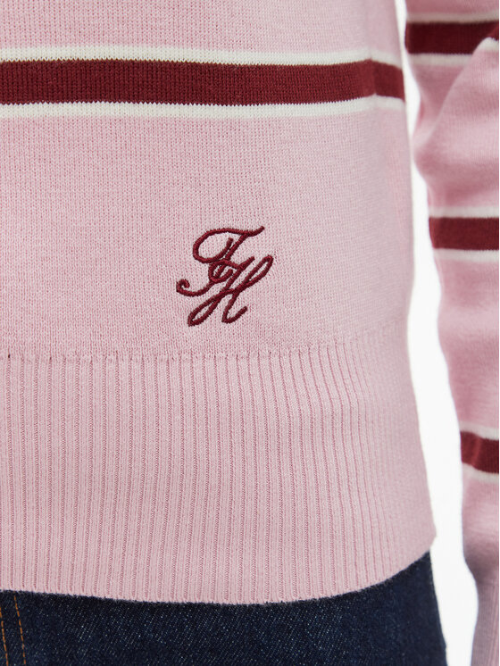 Tommy Hilfiger Tommy Hilfiger Кардиган WW0WW49617 Розов Regular Fit