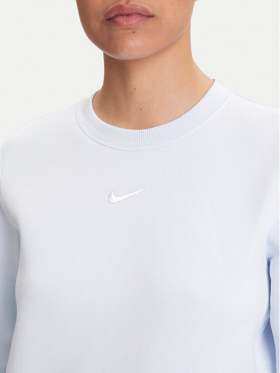 Nike Nike Bluză Phoenix Fleece DQ5751 Albastru celest Regular Fit