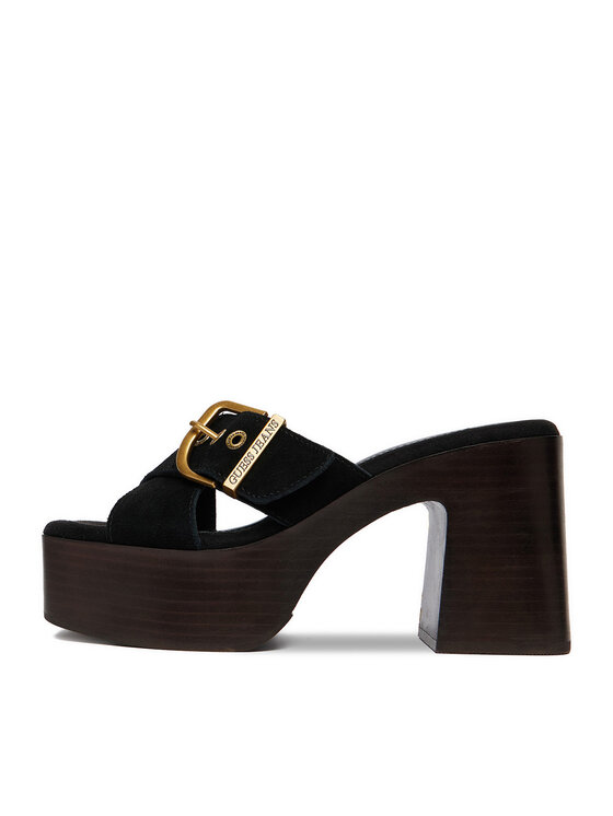 Guess Jeans Guess Jeans Чехли CEO-JD421-3 Черен