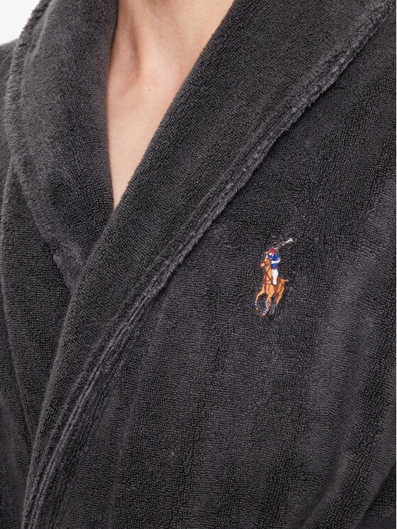 Polo Ralph Lauren Szlafrok 714899683003 Szary Regular Fit | Modivo.pl