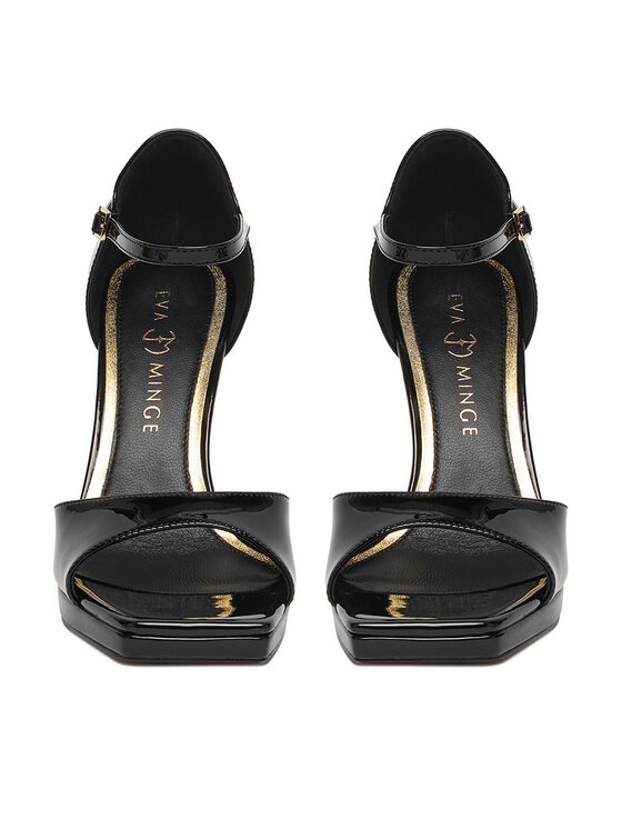 Eva Minge Eva Minge Sandalen EO-VIOLET-LT2521-3-1 Schwarz