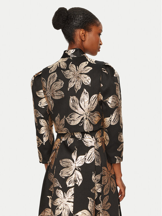 Rinascimento Rinascimento Švarkas CFC0121702003 Juoda Regular Fit