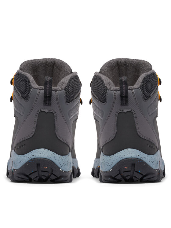 Columbia Columbia Pārgājienu apavi Newton Ridge Wp Omni-Heat II 2056191 Pelēks