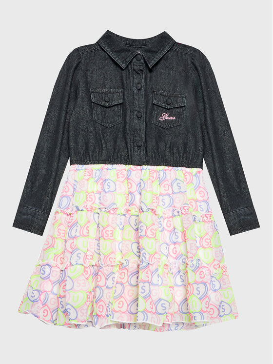 Vestito da giorno K2BK30 D4VS0 Multicolore Regular...