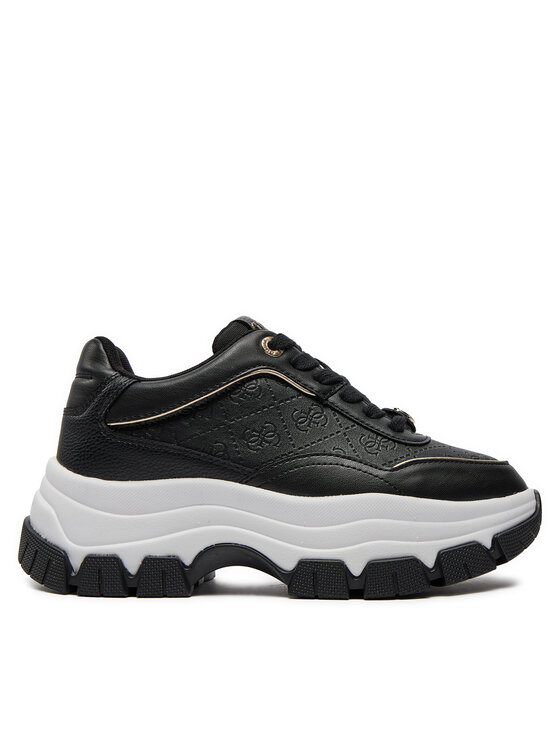 Sneakers Guess Berrett FLTBER ELE12 Negru
