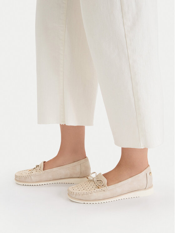Go Soft Go Soft Mokassins CEO-MADDY WSS20690-01 Beige