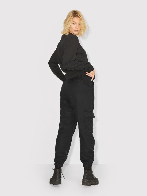 Joggers Holly 12200733 Nero Relaxed Fit