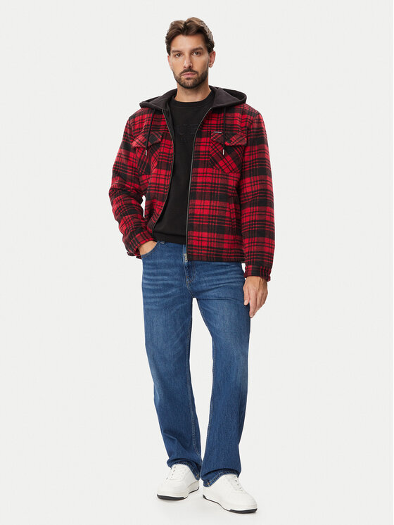 Guess Jeans Guess Jeans Kevad-sügis jope M6BL81 W5760 Punane Regular Fit