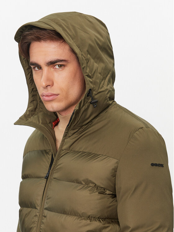 Geox Geox Μπουφάν χειμωνιάτικο Sapienza M3628J TC175F 1736 Πράσινο Regular Fit