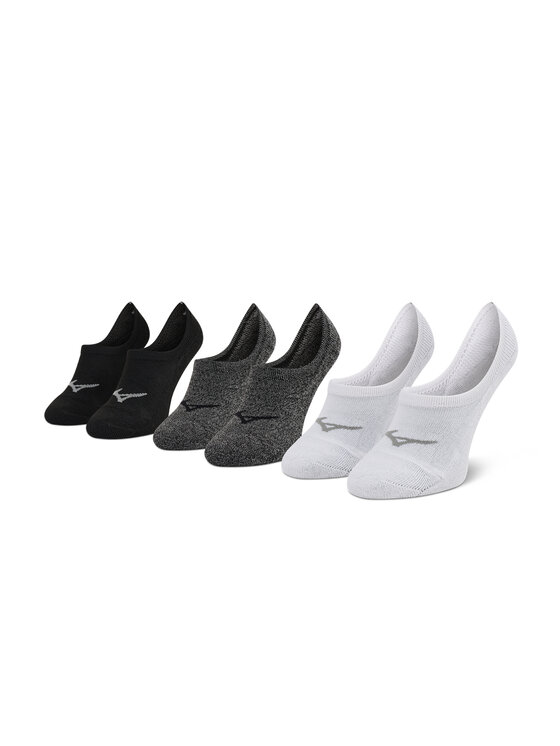 Mizuno Mizuno Підслідники Super Short Socks 3P J2GX005577 Кольоровий