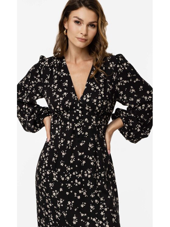 Luisia Luisia Sukienka codzienna GRACE Czarny Classic Fit