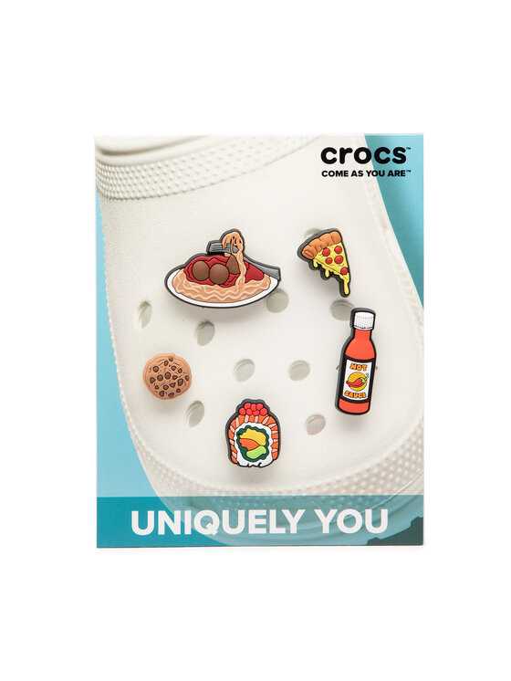 Crocs Okrasek Za Obutev Food Please 5 Pack 10008661 Pisana