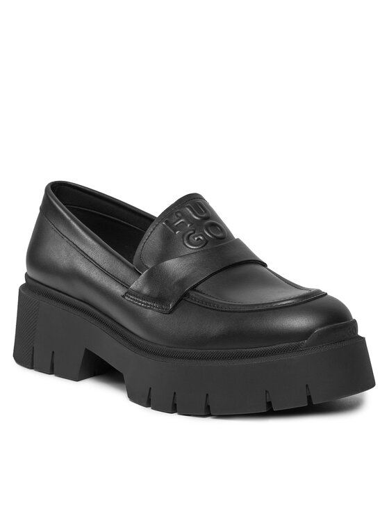 HUGO HUGO Cipele Kris Loafer 50513481 Crna