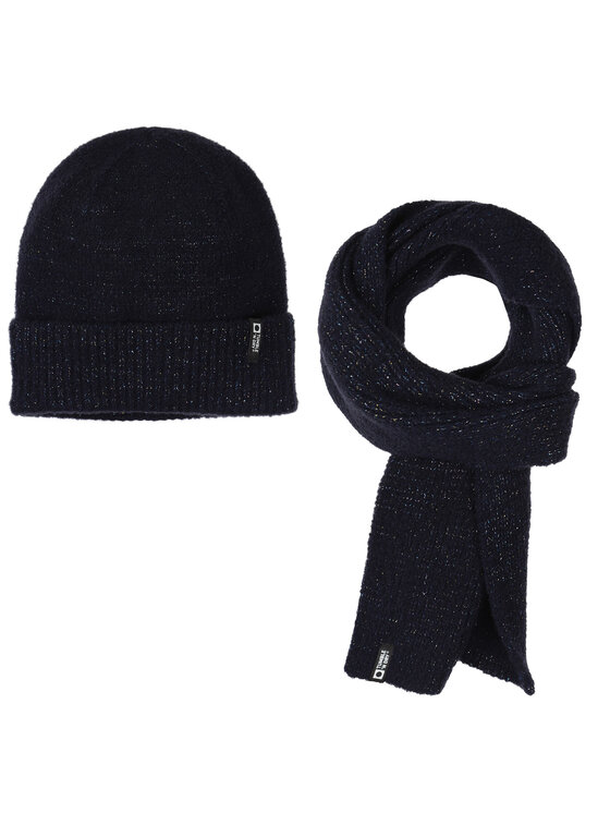 Tumble 'N Dry Tumble 'N Dry Zestaw Szalik i Czapka 84/41500/91292 Granatowy