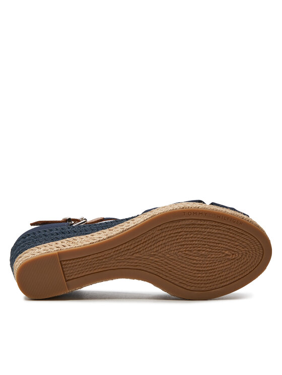 Tommy Hilfiger Tommy Hilfiger Espadrile FW0FW04785 Tamnoplava