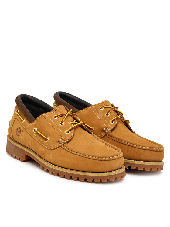 Timberland Timberland Polobotky Authentic Boat Shoe TB0A41Z77541 Světle hnědá