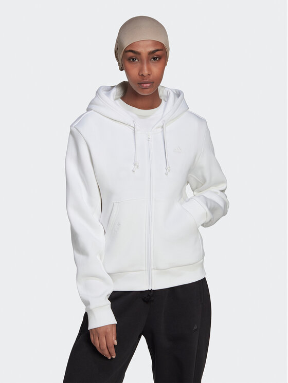 ADIDAS EMBOSSED MONOGRAM FLEECE HOODIE (IM2586)