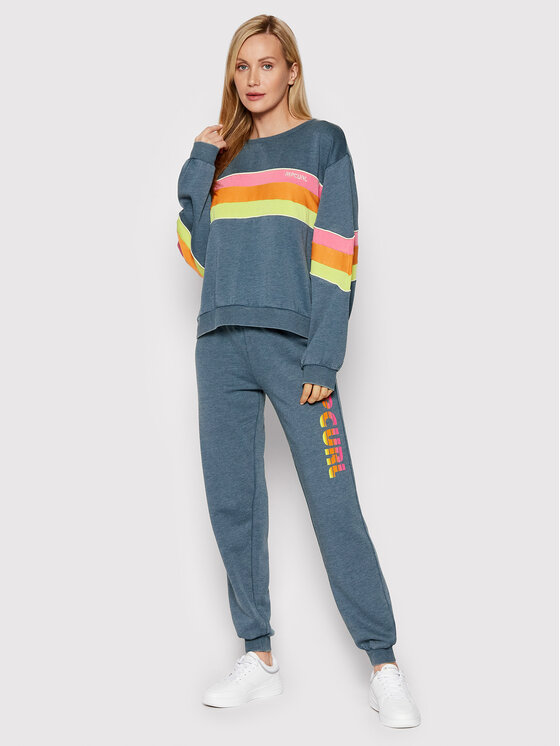 Rip Curl Rip Curl Spodnie dresowe Wave Shapers GPADG9 Granatowy Regular Fit