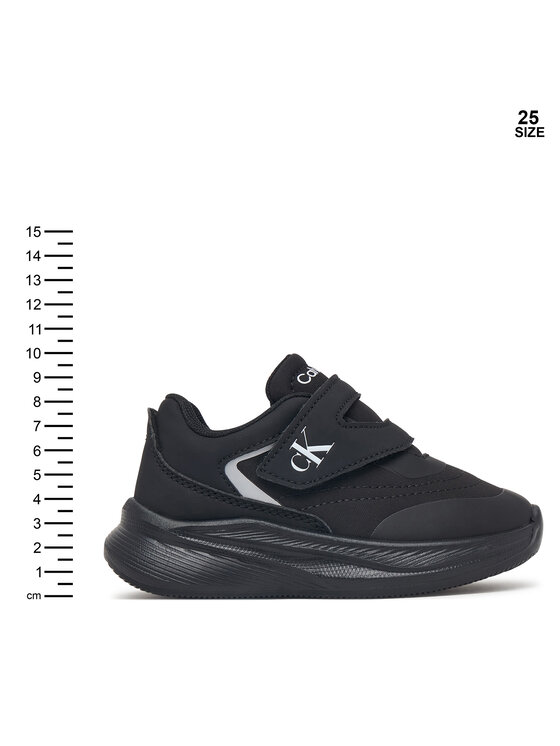 Calvin Klein Calvin Klein Sneakersy Low Cut Velcro Sneaker V1X9-83478-1861 M Czarny