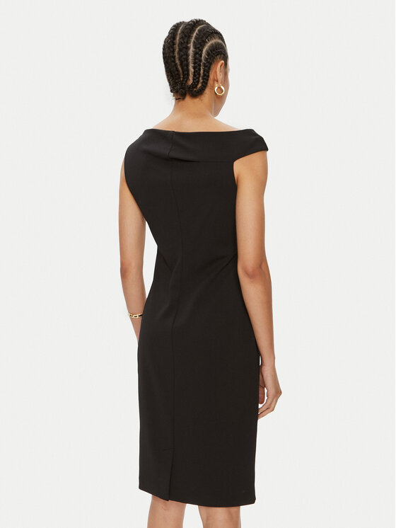 Calvin Klein Calvin Klein Kokteilinė suknelė K20K207180 Juoda Slim Fit