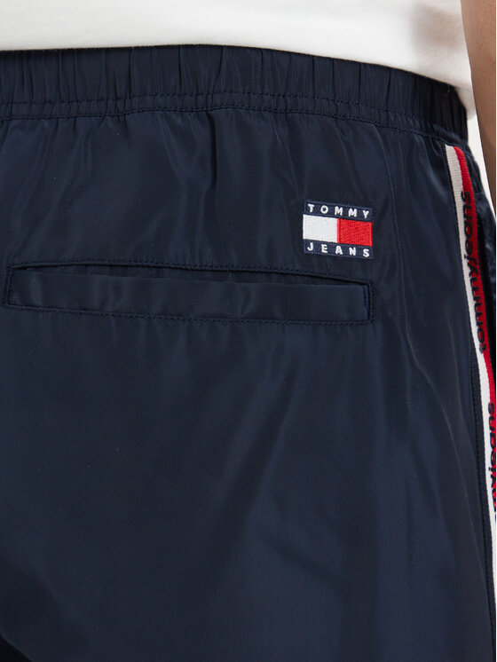 Tommy Jeans Tommy Jeans Παντελόνι φόρμας DM0DM23123 Σκούρο μπλε Relaxed Fit
