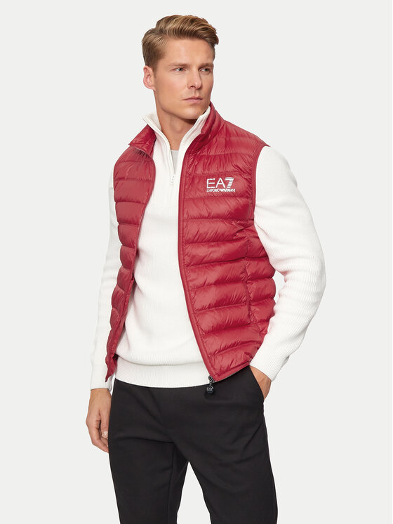 EA7 Emporio Armani EA7 Emporio Armani Vestă 8NPQ01 PN29Z 1461 Roșu Regular Fit