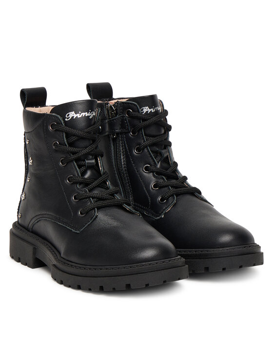 Primigi Primigi Schnürstiefeletten 8909633 S Schwarz