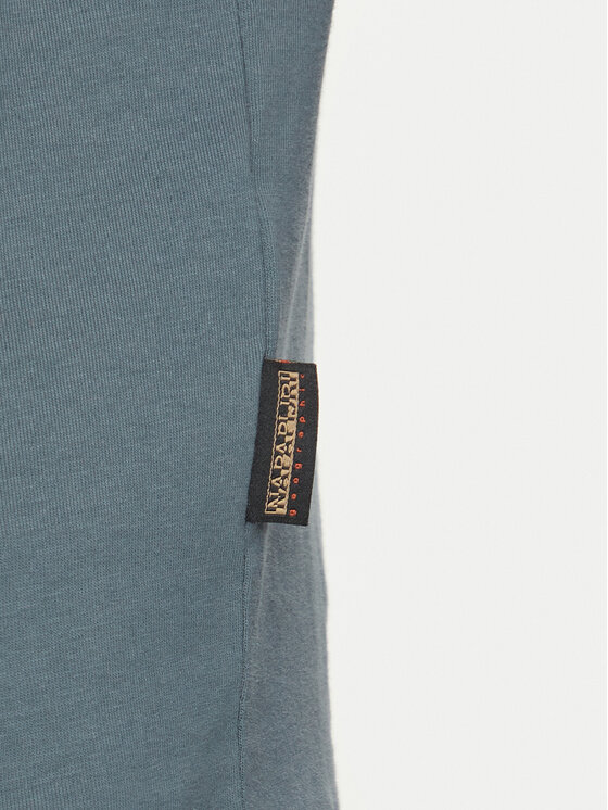 Napapijri Napapijri T-krekls S-Bollo NP0A4I3C Zils Regular Fit