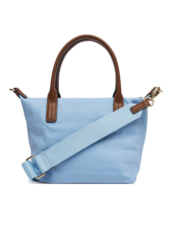 Tommy Hilfiger Tommy Hilfiger Soma Popette Mini Tote AW0AW17709 Gaiši zils