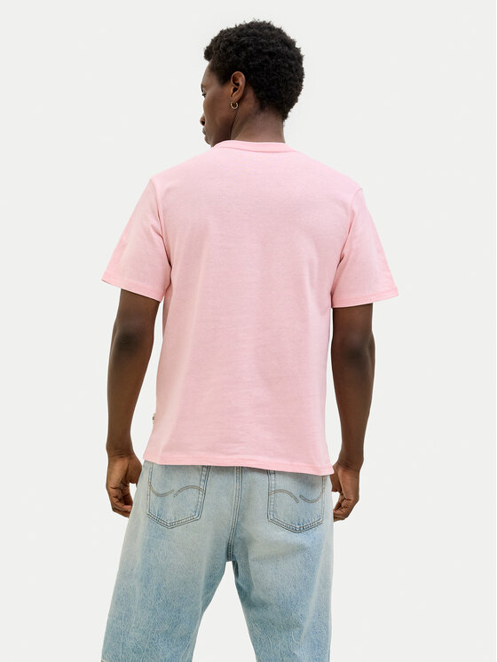 Jack&Jones Jack&Jones Тишърт Almeria 12276962 Розов Regular Fit