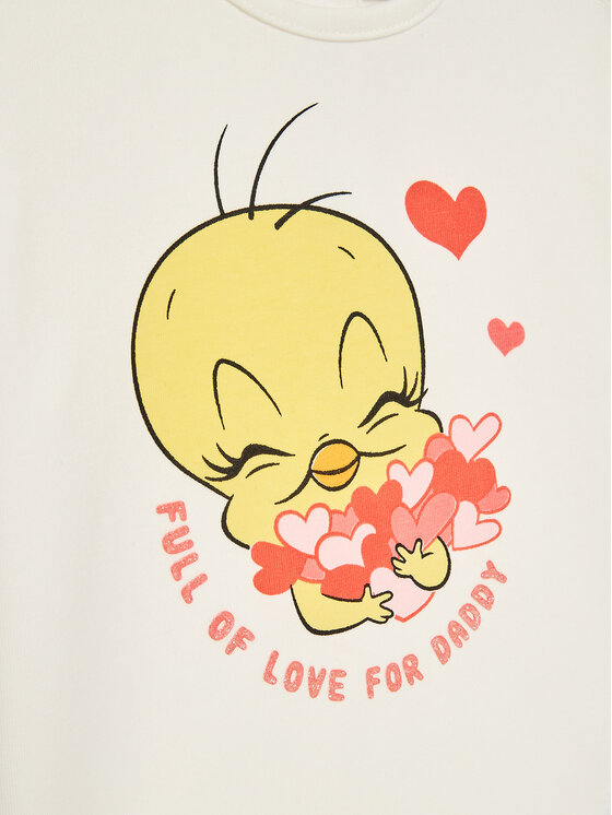 OVS OVS Majica 1766986 Bela Regular Fit