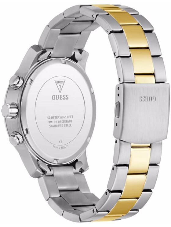 Guess Guess Zegarek GW1006G4 Srebrny