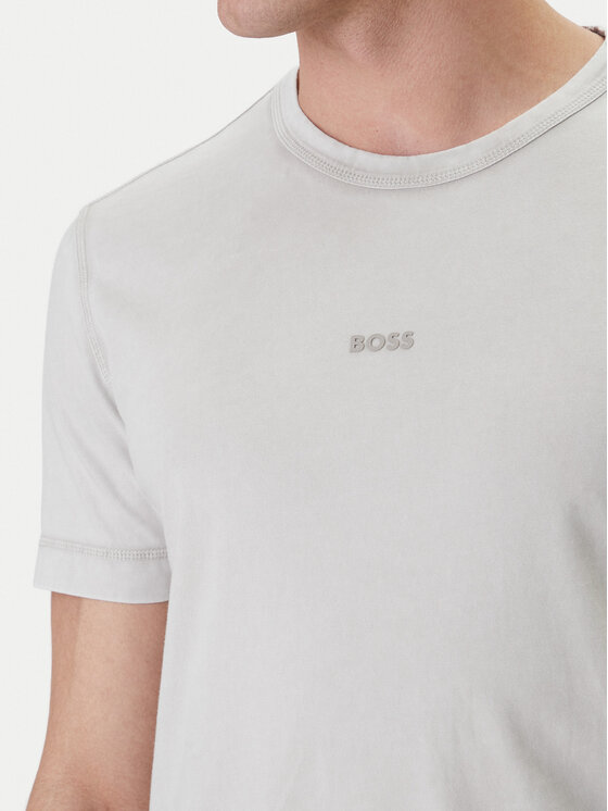 BOSS BOSS Футболка Tokks 50502173 Сірий Regular Fit