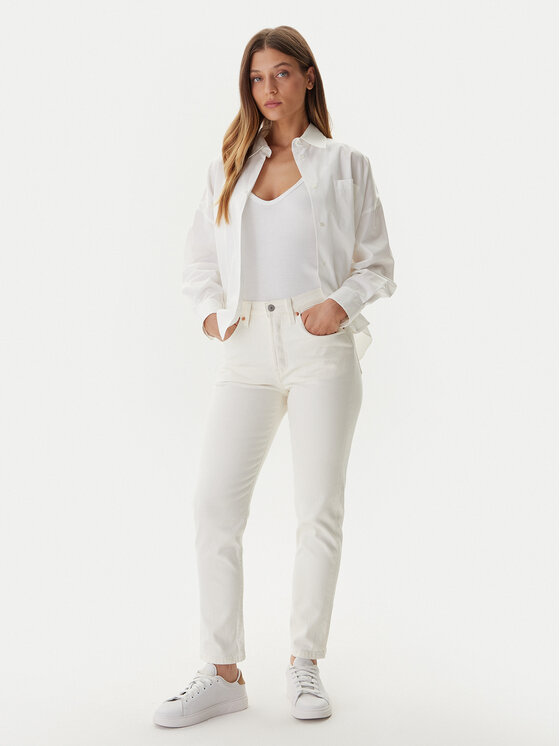 Levi's® Levi's® Blugi 501® 36200-0374 Écru Cropped Fit