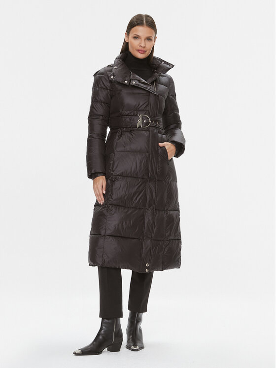 Patrizia Pepe Patrizia Pepe Зимно яке 2O0121/A9M1-K103 Черен Regular Fit