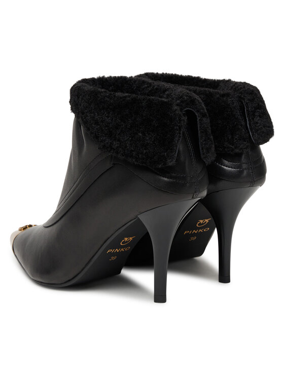 PINKO PINKO Μποτάκια Lucy 25 SD0421 P093 Μαύρο