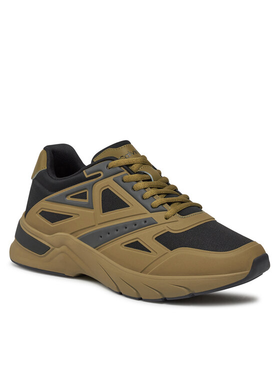Calvin Klein Calvin Klein Sneakersy Low Top Lace Up HM0HM01363 Zelená