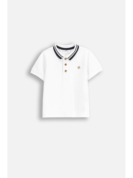 Coccodrillo Coccodrillo Polokošile WC5143601EBB-001 Bílá Regular Fit