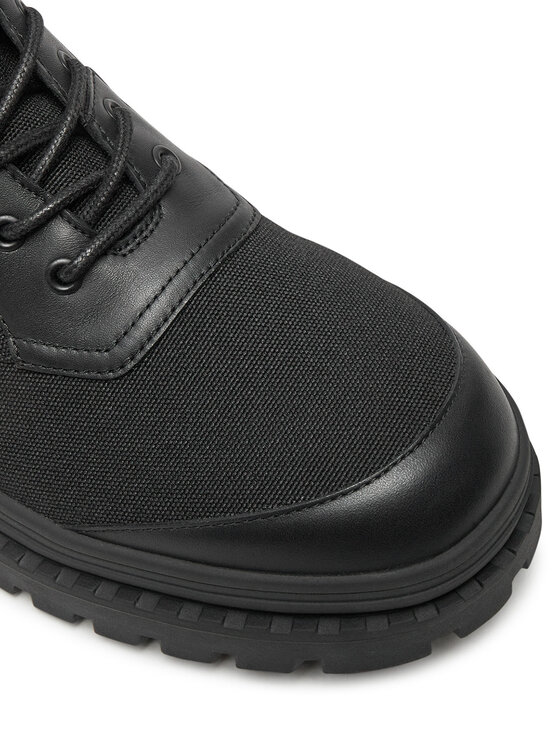 BOSS Boss Schnürstiefeletten Nebular Halb Tecvlt 50523466 Schwarz