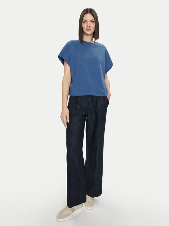 United Colors Of Benetton United Colors Of Benetton T-shirt 3096D1071 Plava Relaxed Fit