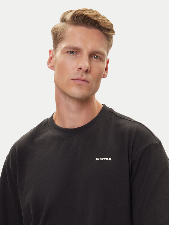 G-Star Raw G-Star Raw Marškinėliai Base D26817-D593 Juoda Boxy Fit