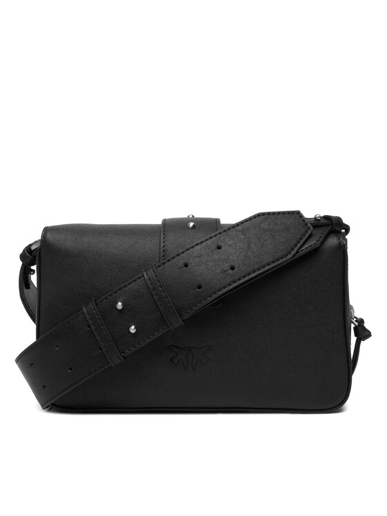 PINKO PINKO Дамска чанта Love One Slouchy Zip Mini AI 25-26 PLTT 105345 A2JG Черен