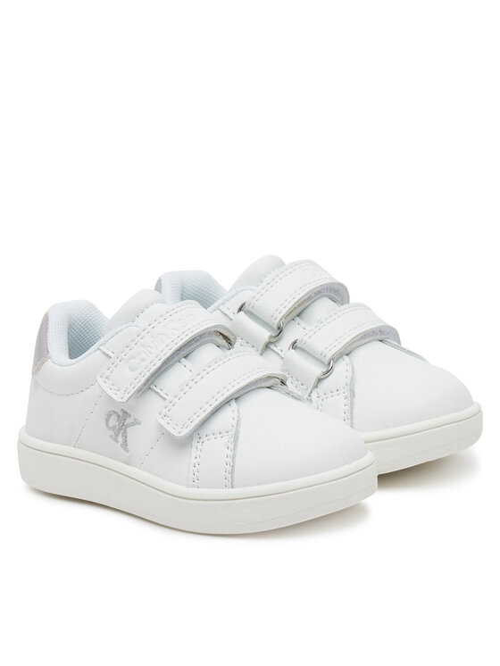 Calvin Klein Jeans Calvin Klein Jeans Sneakersy Low Cut VelCro V1A9-82007-1355X Bílá