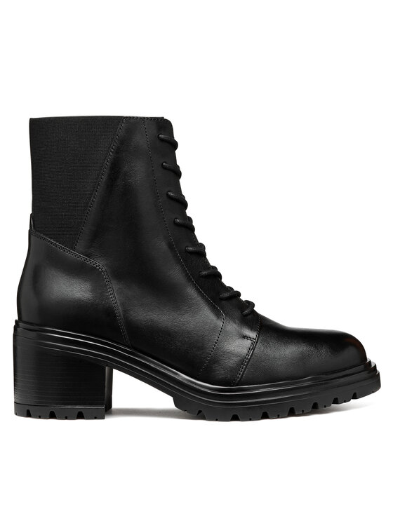 Geox Geox Botine D Damiana D46QCC 043NH C9999 Negru