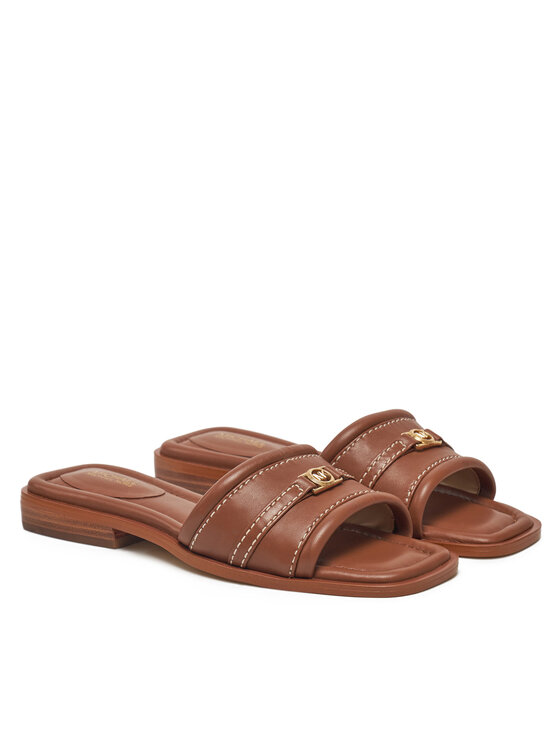 Michael Kors Michael Kors Παντόφλες Mandy Slide 40R5MAFS2L Καφέ