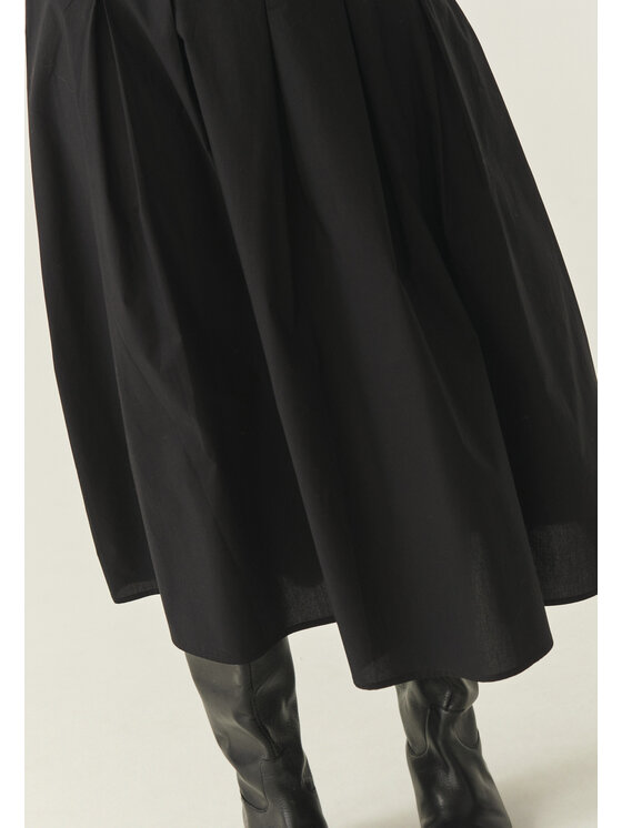 TATUUM Tatuum Midi sukně PLANOKA Černá Classic Fit