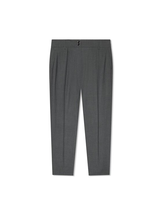 Fiorella Rubino Fiorella Rubino Pantaloni di tessuto P087T005512N013 Grigio Regular Fit