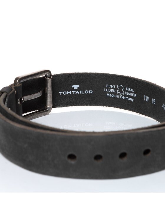 Tom Tailor Tom Tailor Pasek Męski SOPO-TT424 Czarny