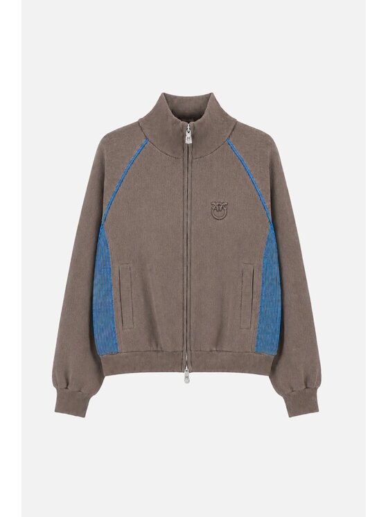 PINKO PINKO Bluza Carcovia Zippato Brązowy