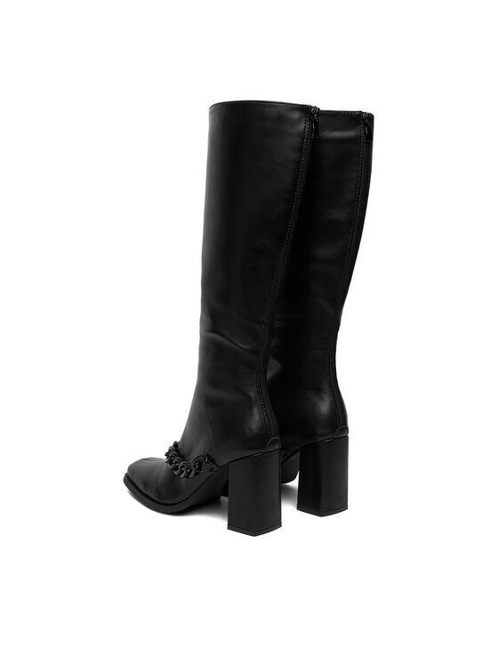 DeeZee DeeZee Ilgaauliai 7366 3-BLACK PU Juoda